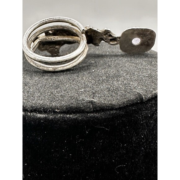 Artisan Handcrafted Tanzanite Ring Size 6.25 Adjustable Sterling Silver Unique - Picture 9 of 15